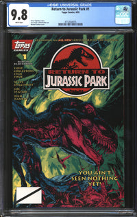 Return To Jurassic Park (1995) #1 CGC 9.8 NM/MT