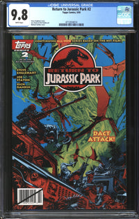 Return To Jurassic Park (1995) #2 CGC 9.8 NM/MT