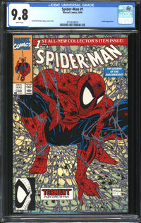 Spider-Man (1990) # 1 CGC 9.8 NM/MT