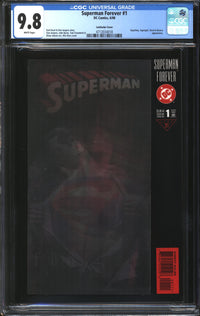 Superman Forever (1998) #1 Lenticular Cover CGC 9.8 NM/MT