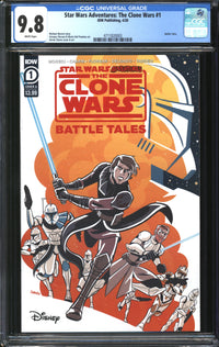 Star Wars Adventures: The Clone Wars - Battle Tales (2020) #1 CGC 9.8 NM/MT