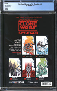 Star Wars Adventures: The Clone Wars - Battle Tales (2020) #1 CGC 9.8 NM/MT