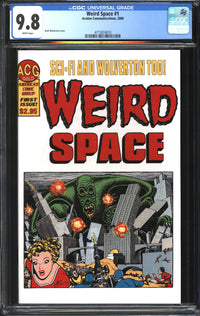 Weird Space (2000) #1 CGC 9.8 NM/MT