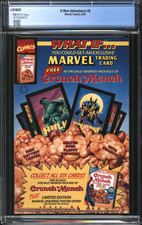 X-Men Adventures (1992) # 8 CGC 9.8 NM/MT