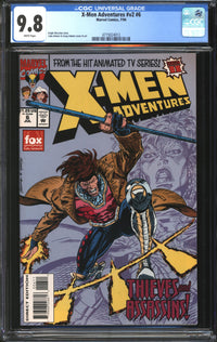 X-Men Adventures Season II (1994) # 6 CGC 9.8 NM/MT
