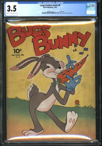 Large Feature Comic (1942) #8 CGC 3.5 VG-