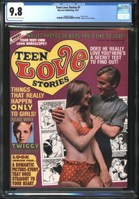 Teen Love Stories (1967) #1 CGC 9.8 NM/MT