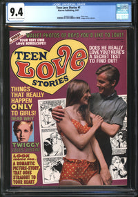 Teen Love Stories (1967) #1 CGC 9.4 NM