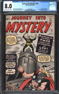 Journey Into Mystery (1952) #85 CGC 8.0 VF