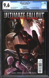 Ultimate Fallout (2011) #4 Marko Djurdjevic Variant CGC 9.6 NM+