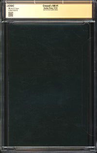 Crossed +100 (2014) #1 Gold Foil Green Leather Edition CGC Signature Series 10 GEM MINT Signed Alan Moore