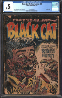 Black Cat Mystery Comics (1951) #50 CGC .5 PR