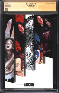 Addiction (2023) #1 NYCC Alitha Martinez Edition CGC Signature Series 9.9 MINT Signed Claudia Balboni, David Quinn & Vincent Zurzolo