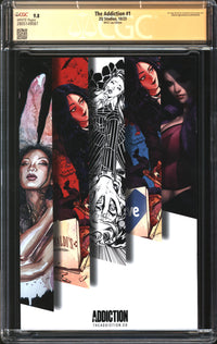 Addiction (2023) #1 NYCC Stanley "Artgerm" Lau Edition CGC Signature Series 9.8 NM/MT Signed Claudia Balboni, David Quinn, Andrew Wilson & Vincent Zurzolo