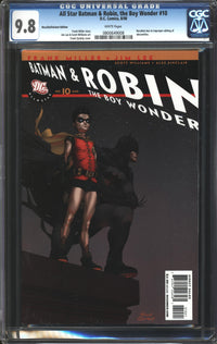 All-Star Batman & Robin, The Boy Wonder (2005) #10 Frank Quitely Variant/Recalled Edition CGC 9.8 NM/MT