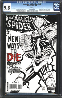 Amazing Spider-Man (1963) #568 Sketch Cover CGC 9.8 NM/MT