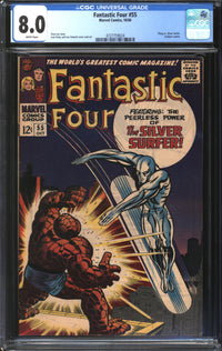Fantastic Four (1961) # 55 CGC 8.0 VF