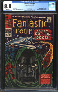 Fantastic Four (1961) # 57 CGC 8.0 VF