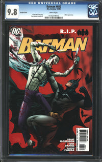 Batman (1940) #680 Tony Daniel Variant CGC 9.8 NM/MT