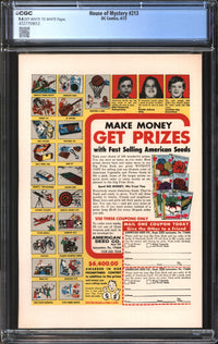 House Of Mystery (1952) #213 CGC 9.4 NM
