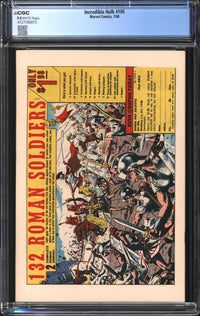 Incredible Hulk (1962) #105 CGC 9.4 NM
