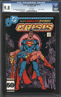 Crisis On Infinite Earths (1985) #7 CGC 9.8 NM/MT