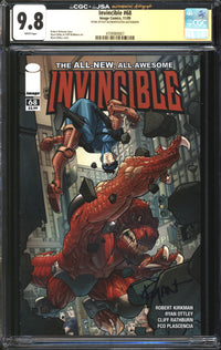 Invincible (2003) # 68 CGC x JSA Signature Series 9.8 NM/MT Signed Ryan Ottley