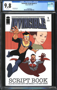 Invincible Script Book (2006) #1 CGC 9.8 NM/MT