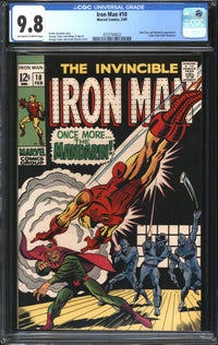 Iron Man (1968) # 10 CGC 9.8 NM/MT