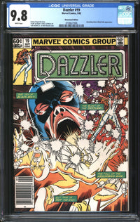 Dazzler (1981) #19 Newsstand Edition CGC 9.8 NM/MT