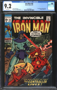 Iron Man (1968) # 28 CGC 9.2 NM-