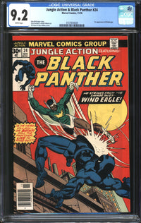 Jungle Action (1972) #24 CGC 9.2 NM-
