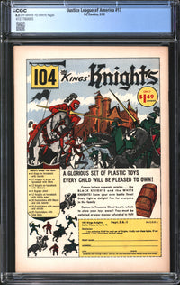 Justice League Of America (1960) # 17 CGC 8.5 VF+