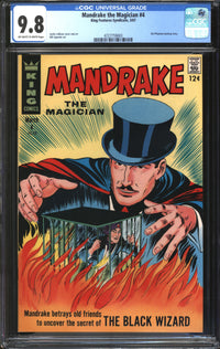 Mandrake The Magician (1966) #4 CGC 9.8 NM/MT