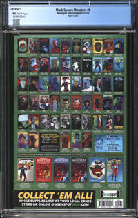 Mark Spears Monsters (2024) #8 Variant Cover C CGC 9.8 NM/MT