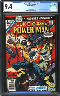 Power Man Annual (1976) #1 CGC 9.4 NM