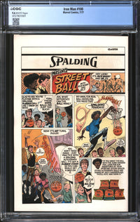 Iron Man (1968) #100 CGC 9.6 NM+