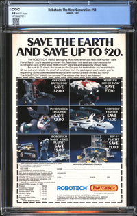 Robotech: The New Generation (1985) #13 CGC 9.8 NM/MT