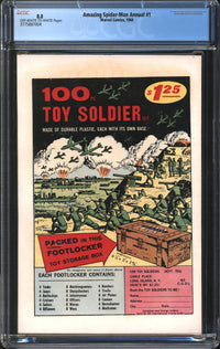 Amazing Spider-Man Annual (1969) #1 CGC 8.0 VF