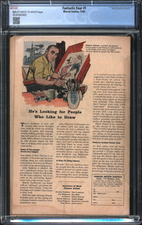 Fantastic Four (1961) #  1 CGC 2.5 GD+