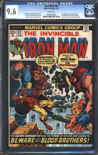 Iron Man (1968) # 55 CGC 9.6 NM+