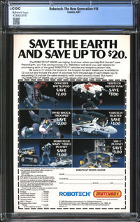 Robotech: The New Generation (1985) #16 CGC 9.8 NM/MT