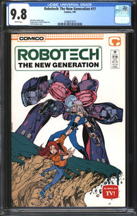 Robotech: The New Generation (1985) #17 CGC 9.8 NM/MT