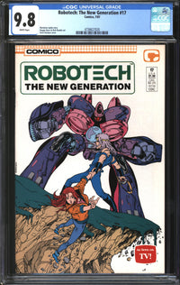 Robotech: The New Generation (1985) #17 CGC 9.8 NM/MT