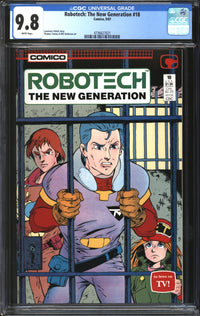 Robotech: The New Generation (1985) #18 CGC 9.8 NM/MT