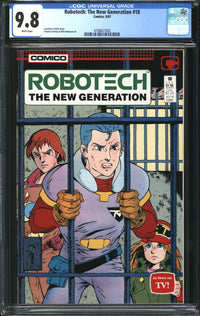 Robotech: The New Generation (1985) #18 CGC 9.8 NM/MT