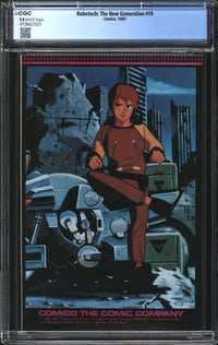Robotech: The New Generation (1985) #19 CGC 9.8 NM/MT
