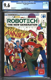 Robotech: The New Generation (1985) #20 CGC 9.6 NM+