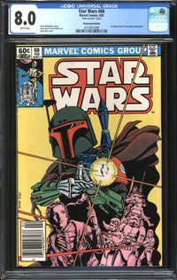 Star Wars (1977) #68 Newsstand Edition/Mark Jewelers Insert CGC 8.0 VF