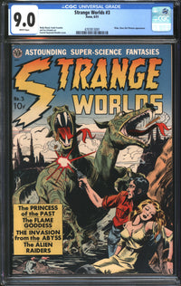 Strange Worlds (1950) #3 CGC 9.0 VF/NM